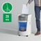 Leitz IQ OptiMax Small Office 350 P-5 Micro Cut Paper Shredder, 22 Litres