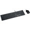 Kensington KM100 EQ Wired Desktop Set Comprising Full-size Keyboard with Ambidextrous Mouse Black -