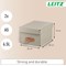 Leitz Puro Storage Box with Lid Small 7L Beige 100% Recycled Card Pack of 2 -