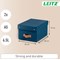 Leitz Puro Storage Box with Lid Small 7L Blue 100% Recycled Card Pack of 2 -