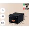 Leitz Puro Storage Box with Lid Small 7L Black 100% Recycled Card Pack of 2 -