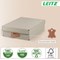 Leitz Puro Storage Box with Lid Medium Low 8L Beige 100% Recycled Card Pack of 2 -