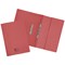 5 Star Pocket Transfer Files, 315gsm, Foolscap, Red, Pack of 25
