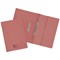 5 Star Pocket Transfer Files, 315gsm, Foolscap, Pink, Pack of 25