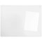 Durable Duraglas Clear WaterProof Non-Slip Desk Pad Protector Mat, 65 x 50 cm, Clear