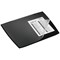 Durable Artwork Desk Mat with Overlay, 590x470mm, Black