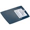 Durable Artwork Desk Mat with Overlay, 590x470mm, Blue