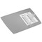 Durable Artwork Desk Mat with Overlay, 590x470mm, Grey