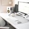 Durable Artwork Desk Mat with Overlay, 590x470mm, Grey