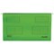 Bantex Flex Kraft Suspension Files, V Base, 15mm to 30mm Capacity, Foolscap, Green, Pack of 25