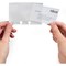 Durable Business Card Pockets for Visfiix / Transparent / Pack of 40