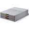 Durable Varicolor 3 Drawer Set, Colour Coded Desktop Storage, Multi-Coloured
