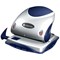 Rexel P225 2-Hole Punch with Nameplate, Silver and Blue, Punch capacity: 25 Sheets