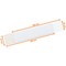 Durable Labelfix Labelling Window, 200x40mm, Pack of 5