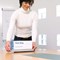 Durable Presenter De Luxe Table Place Name Holder, 105x297mm, Clear