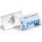 Durable Name Badge, Click Fold, With Combi Clip, 54x90mm, Pack of 25