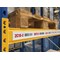 Durable Scanfix Self-Adhesive Ticket Holder, 1000x57mm, Clear, Pack of 25