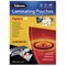 Fellowes Capture A4 Laminating Pouches, 250 Microns, Glossy, Pack of 100