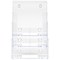 Deflecto 3 Tier Literature Holder A4