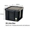 Really Useful Storage Box, 35 Litre, Black