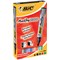 Bic Marking 2000 Permanent Marker, Bullet Tip, Assorted Colours, Pack of 4