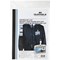 Durable Enclosed ID card Holder with Clip for 1 Card, 54x87mm, Clear, Pack of 10