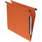 Elba Ultimate AZV Lateral Suspension Files, 330mm Width, 15mm V Base, A4, Orange, Pack of 25