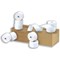 Cash Register Rolls, WxDxCore: 76x76x12.7mm, 2-Ply, Pack of 20
