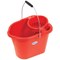 Oval Mop Bucket, 12 Litre, Red