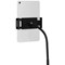 Durable Gooseneck Twist Floor Standing Tablet Holder, Black