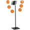 Durable Tough Floor Tablet Holder, Black
