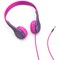 JLab Audio JBuddies Pop Kids Wired 3.5mm Connector On Ear Pink Headphones