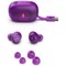 JLab Audio Go Pop ANC True Wireless Stereo Purple Earbuds with Charging Case