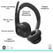 Logitech Zone 305 Bluetooth Wireless UC USB-C Midnight Black Headset