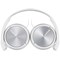 Sony MDR-ZX310AP Wired 3.5mm Connector White Folding Headphones