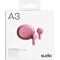Sudio A3 True Wireless Pink Earbuds with Charging Case