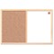 5 Star Combination Noticeboard, Cork & Drywipe, W900xH600mm