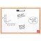 5 Star Economy Drywipe Board - W900xH600mm