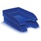 5 Star Self-stacking Letter Tray / W260xD345xH64mm / Blue