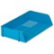 5 Star Wide Entry Stackable Letter Tray, High-impact Polystyrene, Blue