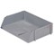 5 Star Wide Entry Stackable Letter Tray, High-impact Polystyrene, Grey