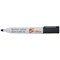 5 Star Flipchart Marker Pen, Water-based, Black, Pack of 12