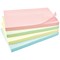 5 Star Sticky Notes, 76x127mm, Assorted Pastel, Pack of 12 x 100 Notes