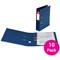 5 Star Foolscap Lever Arch Files, Plastic, Blue, Pack of 10