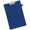 5 Star Clipboard with PVC Cover, Foolscap, Blue