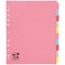 5 Star Subject Dividers, Extra Wide, 10-Part, A4, Assorted