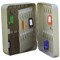 5 Star Key Cabinet, Steel, Lockable, 48 Key Capacity