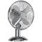 5 Star Desk Fan, Oscillating, 12 Inch, Chrome