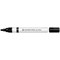 5 Star Permanent Marker, Aluminium Barrel, Bullet Tip, Black, Pack of 12