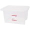 5 Star Storage Box, 35 Litre, Clear, Stackable